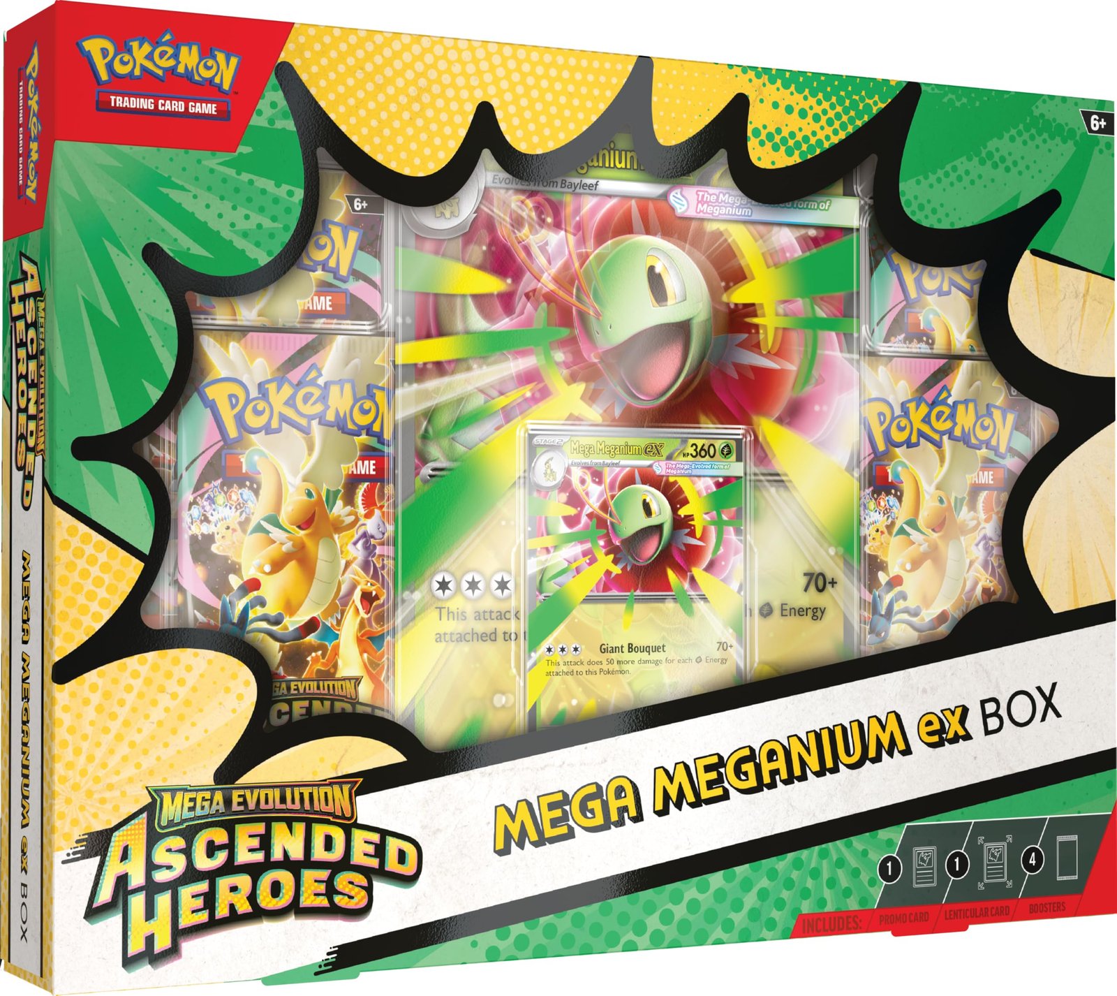 Mega Meganium EX Box Inglés