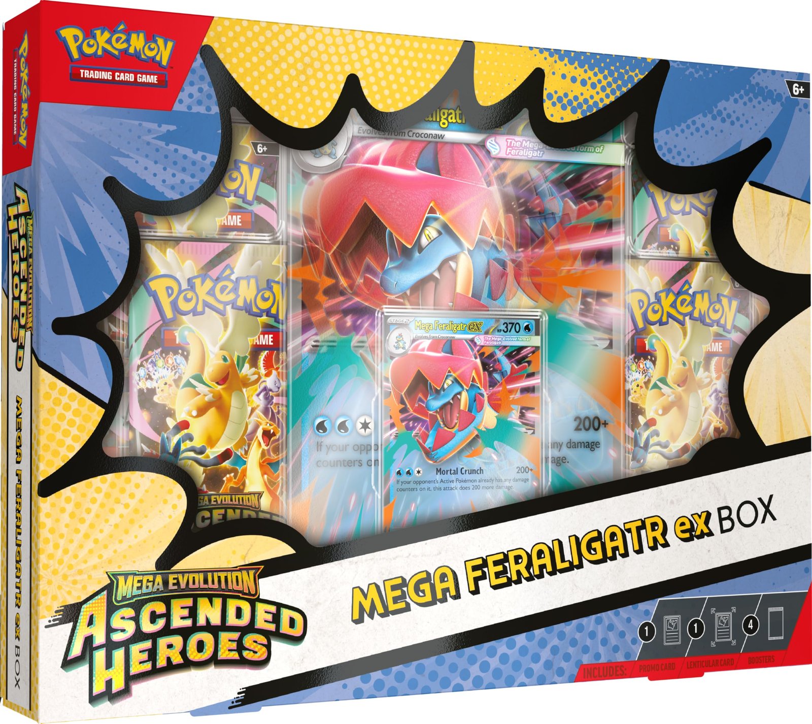 Mega Feraligatr EX Box Inglés