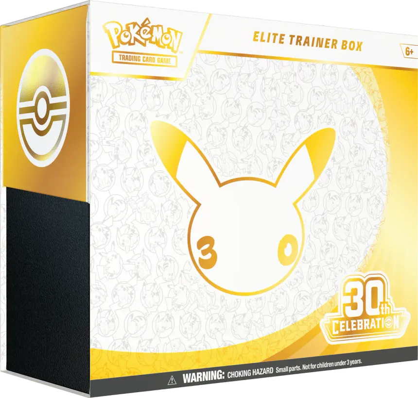 Pokémon TCG: 30th Celebration Elite Trainer Box (Inglés)